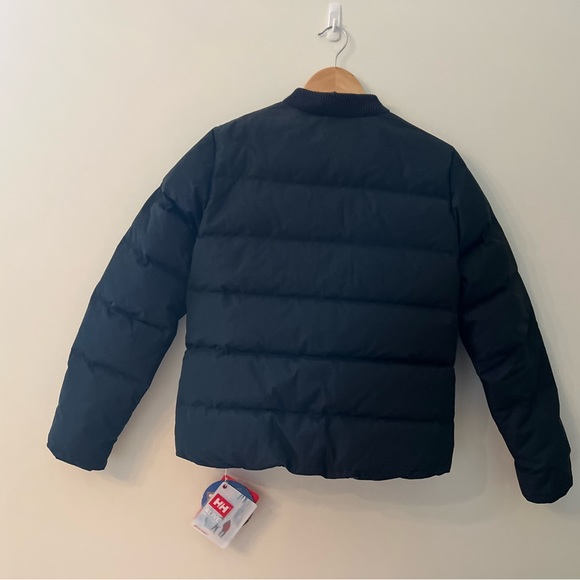 Helly Hansen Leonie down jacket in evening blue brand new with tags - Picture 2 of 5